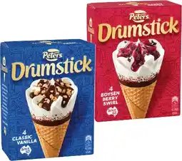 IGA Peters Drumstick 4‑6 Pack Selected Varieties offer