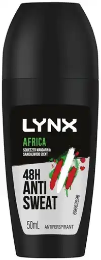 IGA Lynx Antiperspirant Roll‑On Selected Varieties offer