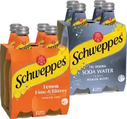 IGA Schweppes Mixers Selected Varieties offer