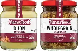 IGA MasterFoods Mustard 170-175g or Horseradish Cream 175g Selected Varieties offer