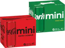IGA Coca‑Cola, Sprite or Fanta Mini 6x250mL Selected Varieties offer
