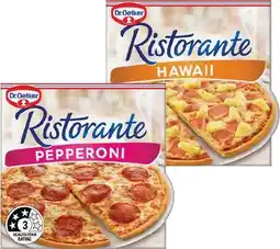 IGA Dr. Oetker Ristorante Pizza 310‑390g Selected Varieties offer