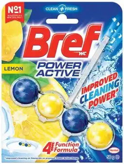 IGA Bref Power or Blue Active Toilet Cleaner Block 50g Selected Varieties offer