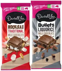 IGA Darrell Lea Chocolate Block 160‑180g Selected Varieties offer