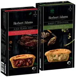 IGA Herbert Adams Gourmet Pies Selected Varieties offer