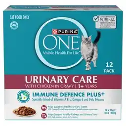 IGA Purina One Wet Cat Food Selected Varieties offer