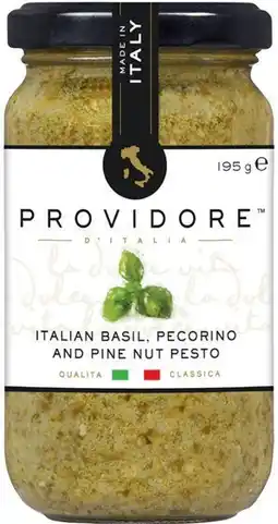 IGA Leggo’s Providore Italian Basil, Pecorino and Pine Nut Pesto offer