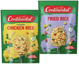 IGA Continental Flavoured Rice 115‑125g Selected Varieties offer