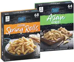 IGA Pacific West Asian Banquet or Cocktail Spring Rolls 1kg offer