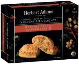 IGA Herbert Adams Gourmet Vegetable Pasties offer