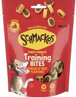 IGA Schmackos Training Bites Dog Treats 130‑155g Selected Varieties offer
