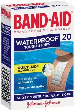 IGA Band‑Aid Tough Strips Waterproof offer