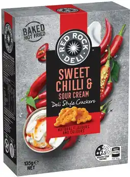 IGA Red Rock Deli Crackers 130‑135g or Crostini 115g Selected Varieties offer