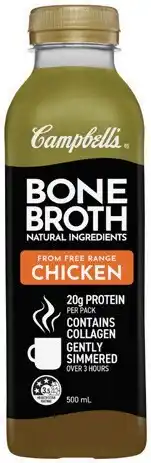 IGA Campbell’s Bone Broth Selected Varieties offer