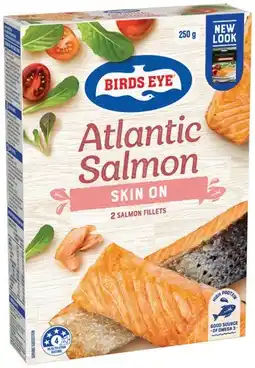 IGA Birds Eye Atlantic Salmon Skin On offer