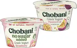 IGA Chobani Greek Yogurt Selected Varieties offer