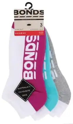 IGA Bonds Women’s Low Cut Socks Selected Varieties offer