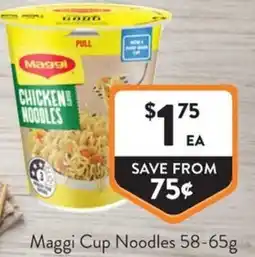 Foodworks Maggi Cup Noodles offer