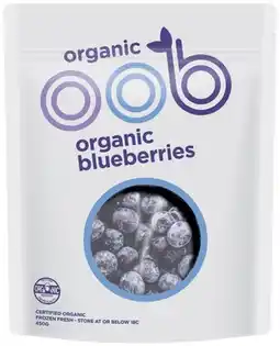 IGA Oob Organic Frozen Blueberry offer