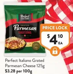 Foodworks Perfect Italiano Grated Parmesan Cheese offer