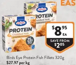 Foodworks Birds Eye Protein Fish Fillets offer