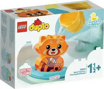 LEGO Duplo Bath Time Fun: Floating Red Panda 10964