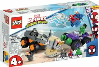 Toyworld LEGO Marvel Spidey and His Amazing Friends Hulk vs. Rhino Truck Showdown 10782 offer