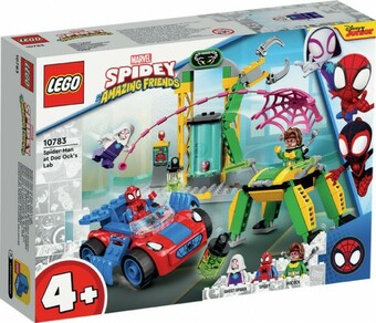 LEGO Marvel Spidey and His Amazing Friends Spider-Man at Doc Ock’s Lab 10783