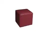 LivingStyles Square Ottoman in Red offer