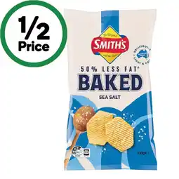 Woolworths Smith's Crinkle Cut Baked Potato Chips offer