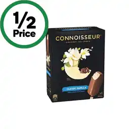 Woolworths Connoisseur Ice Cream Sticks-6 offer