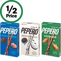 Woolworths Lotte Pepero Sticks offer