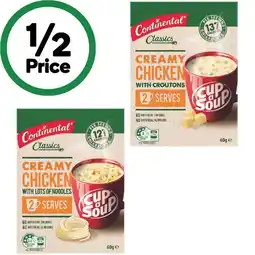 Woolworths Continental Cup A Soup offer