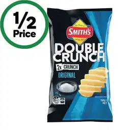Woolworths Smith's Double Crunch Chips offer