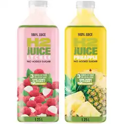 Woolworths H2 Juice Varieties offer