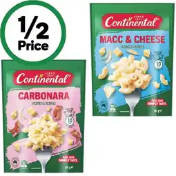 Woolworths Continental Pasta & Sauce Side Dish offer