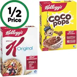 Woolworths Kellogg's Special K 500g or Coco Pops 535g offer