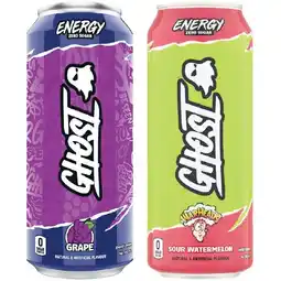 Woolworths Ghost Energy Drink offer