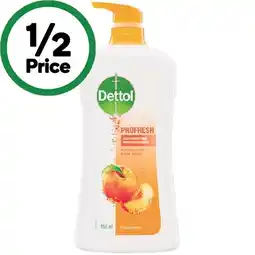Woolworths Dettol Profresh Shower Gel offer