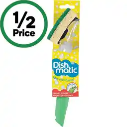 Woolworths Dishmatic Sponge Handle Style offer