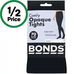 Woolworths Bonds Ladies’ Opaque Tights Assorted offer