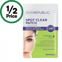 Woolworths Skin Republic Spot Clear Salicylic Acid Patch offer