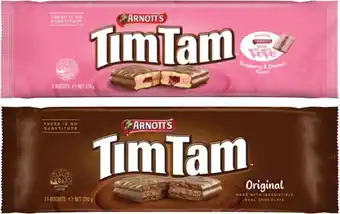 Arnott's tim tam biscuits