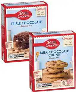 Coles Betty crocker baking mix offer