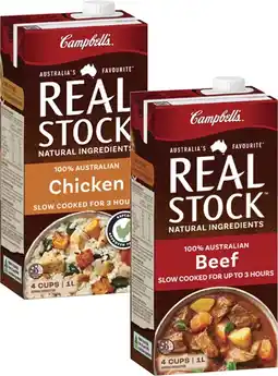 Coles Campbell's Real Stock offer