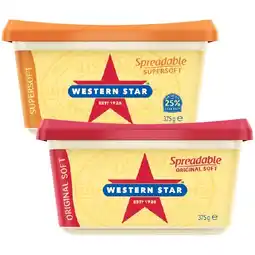 Woolworths Western Star Spreadable – From the Fridge offer