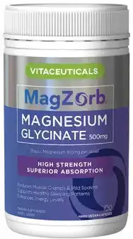 Coles Vitaceuticals magzorb magnesium glycinate capsules offer