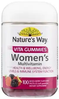 Coles Nature's way adult vita gummies women's multivitamin offer
