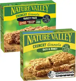 Coles Nature valley crunchy bars offer