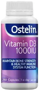 Coles Ostelin vitamin d3 1000iu capsules offer